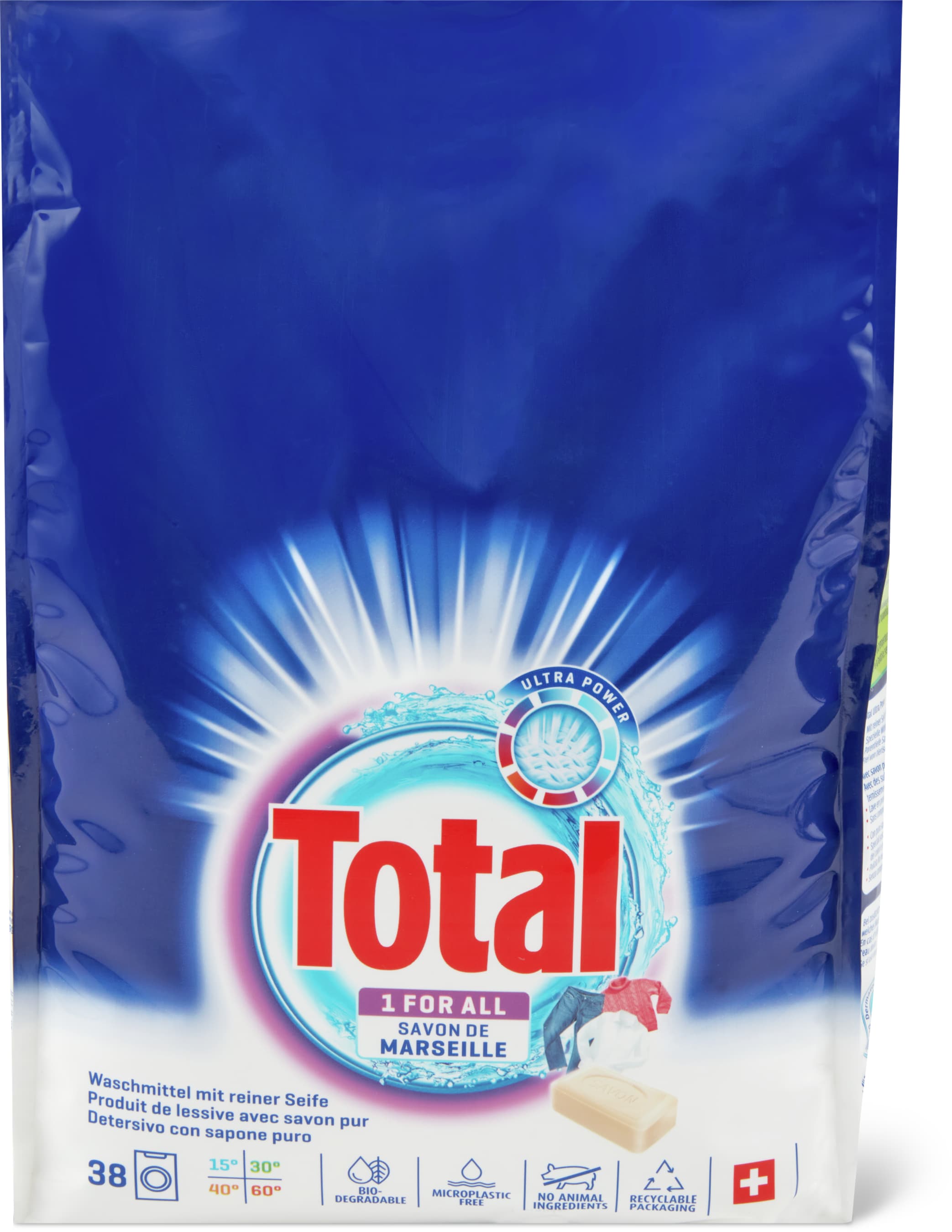 Detersivo per bucato in polvere